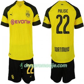 Borussia Dortmund Dres PULISIC 22 Dječji Domaći 2018/19 Kratkih Rukava